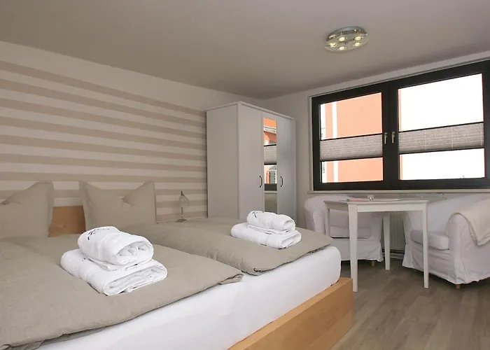 F-1016 Haus Maigloeckchen Doppelzimmer 02 Terrasse, Fruehstueck Lejlighed *