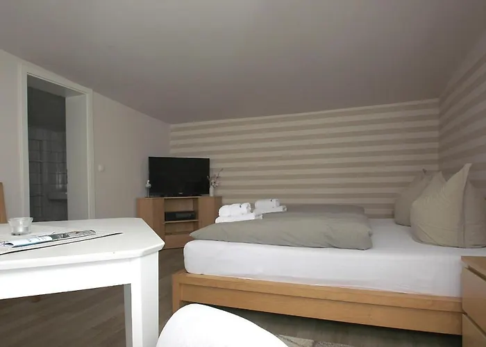 F-1016 Haus Maigloeckchen Doppelzimmer 02 Terrasse, Fruehstueck Lejlighed *