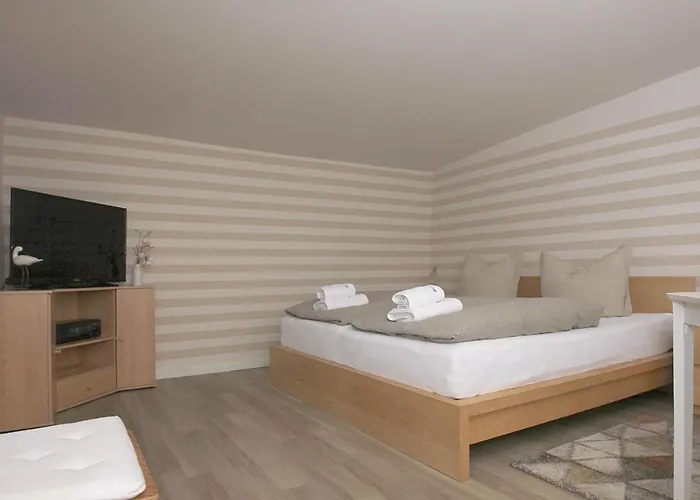 Lejlighed F-1016 Haus Maigloeckchen Doppelzimmer 02 Terrasse, Fruehstueck Goehren (Ruegen)